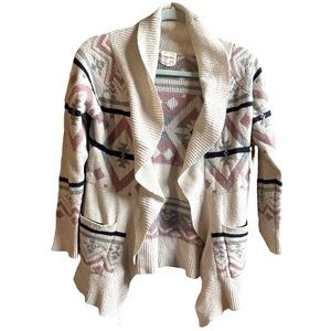 Women’s Hippie Rose Boho Cardigan Sweater size XS. Would fit size small